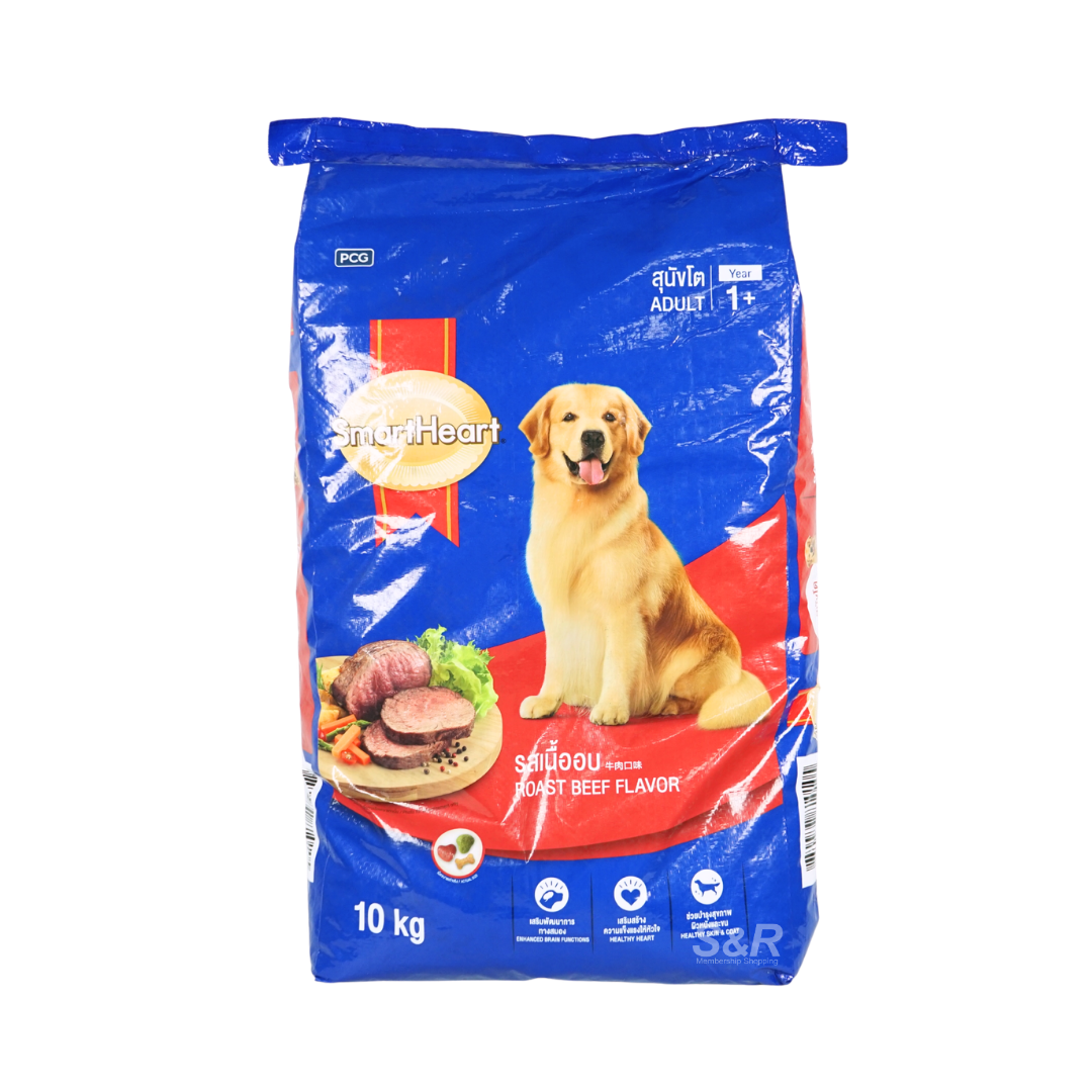 Smart Heart Roast Beef Adult Dog Food 10kg